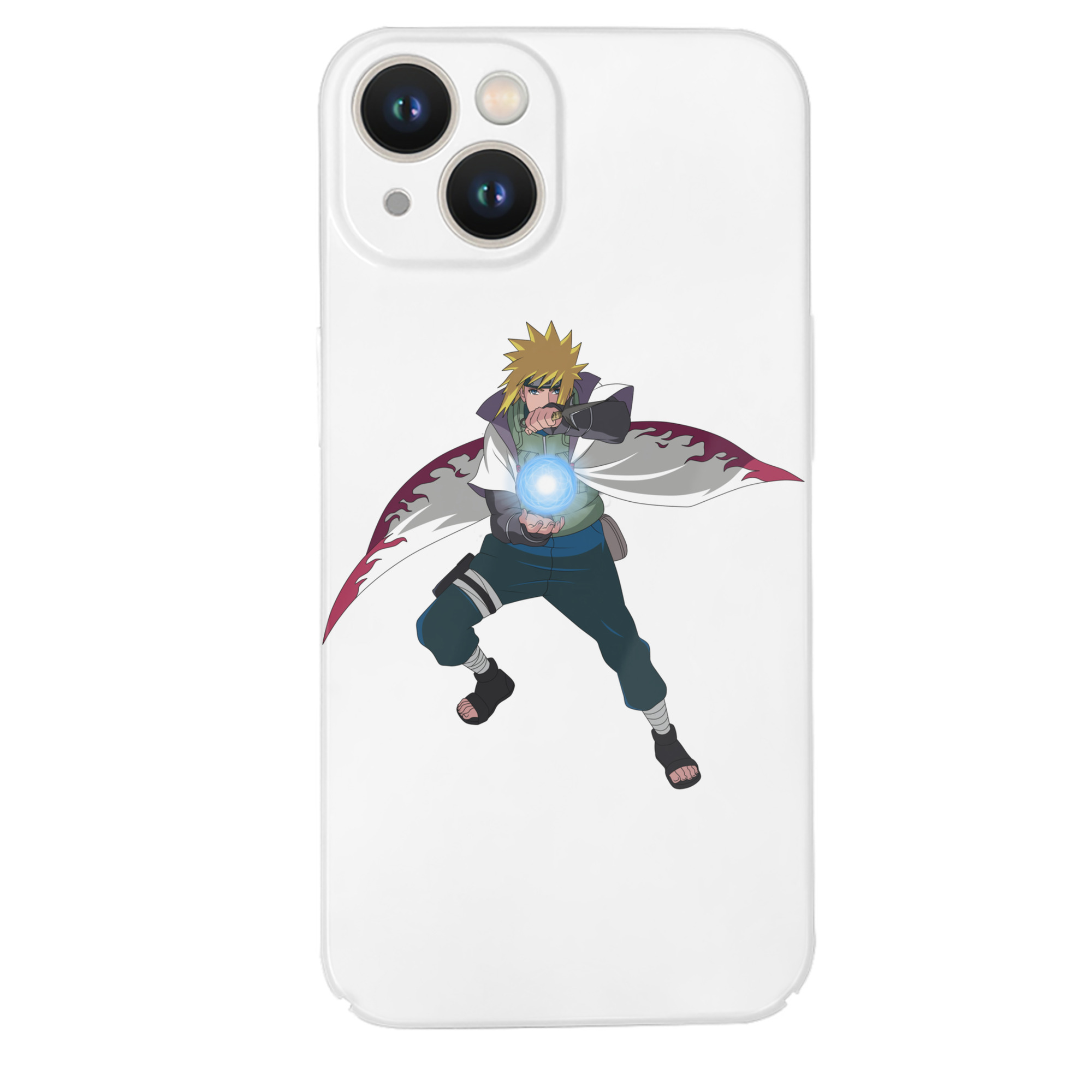 （画像用） NARUTO -ナルト- 波風 ミナト Namikaze Minato 【iPhone 14シリーズ対応】ハードケース